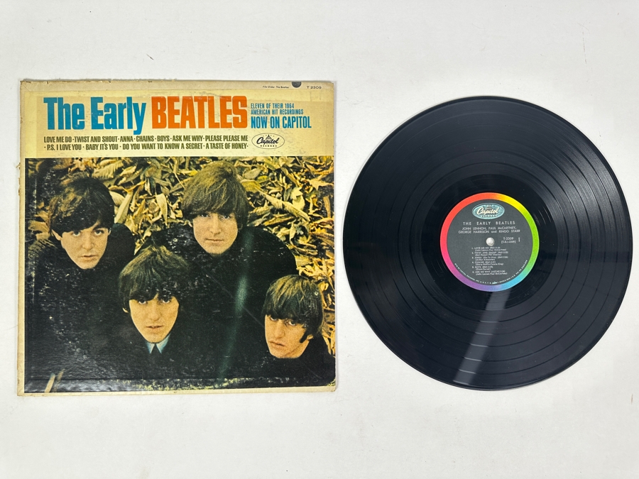 The Beatles - The Early Beatles Capitol Records T-2309 Vinyl Record [Photo 1]
