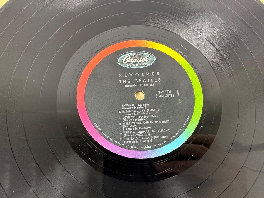 The Beatles - Revolver Capitol Records T-2576 Vinyl Record [Photo 8]