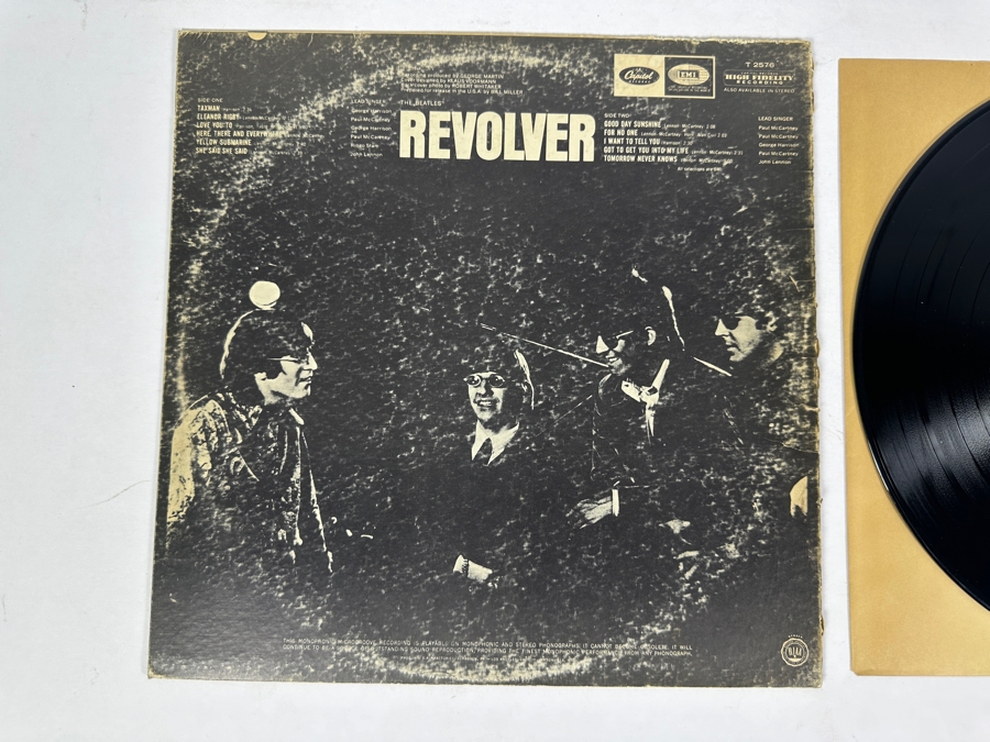 The Beatles - Revolver Capitol Records T-2576 Vinyl Record [Photo 5]