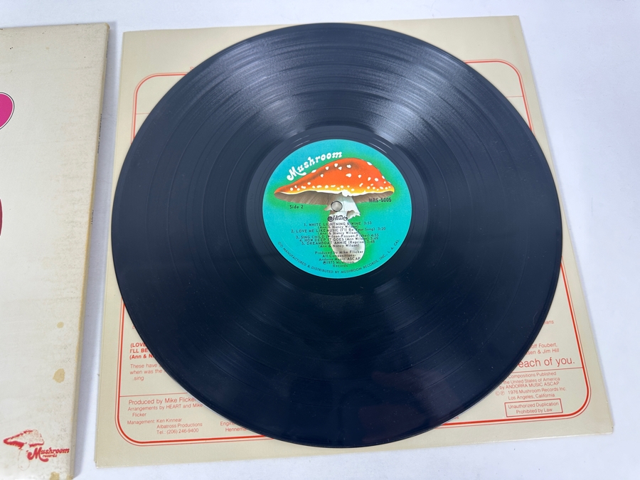 Heart - Dreamboat Annie Mushroom Records MRS-5005 1975 Gatefold Vinyl Record [Photo 9]