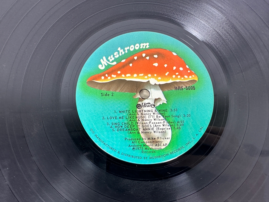 Heart - Dreamboat Annie Mushroom Records MRS-5005 1975 Gatefold Vinyl Record [Photo 10]