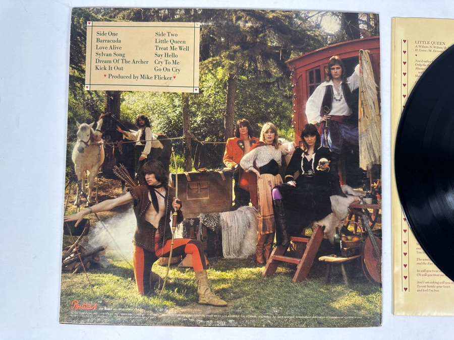 Heart - Little Queen Portrait Records AL 34799 1977 Vinyl Record [Photo 3]