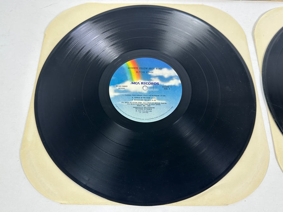Elton John - Goodbye Yellow Brick Road MCA Records MCA2-10003 1973 Gatefold 2 X Vinyl Record [Photo 5]