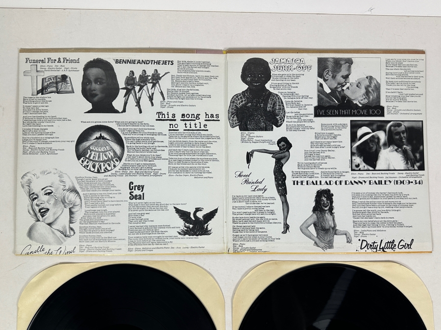 Elton John - Goodbye Yellow Brick Road MCA Records MCA2-10003 1973 Gatefold 2 X Vinyl Record [Photo 4]