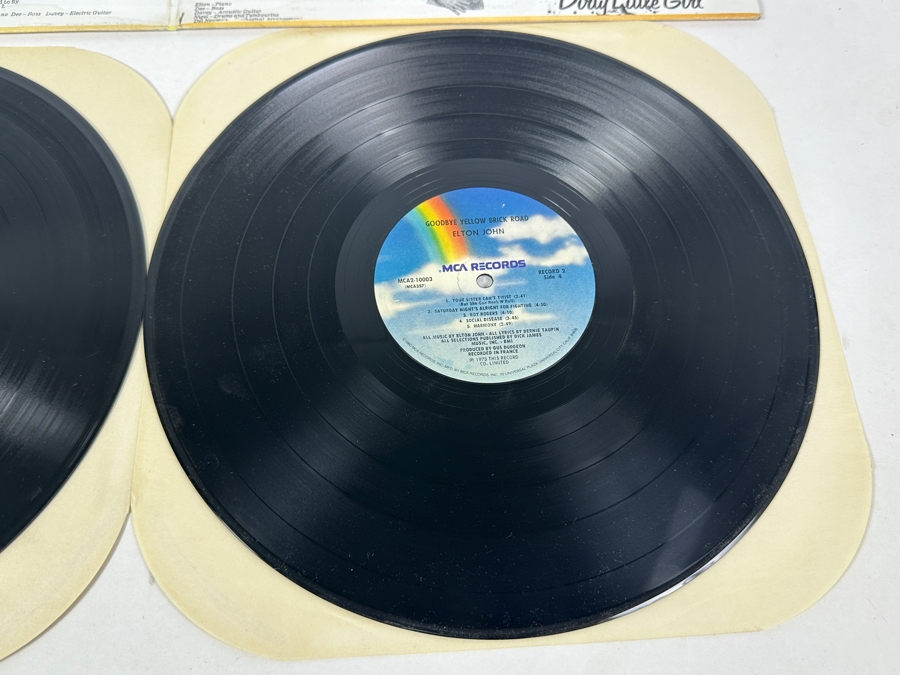 Elton John - Goodbye Yellow Brick Road MCA Records MCA2-10003 1973 Gatefold 2 X Vinyl Record [Photo 11]