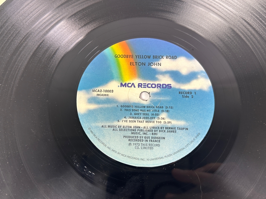 Elton John - Goodbye Yellow Brick Road MCA Records MCA2-10003 1973 Gatefold 2 X Vinyl Record [Photo 8]