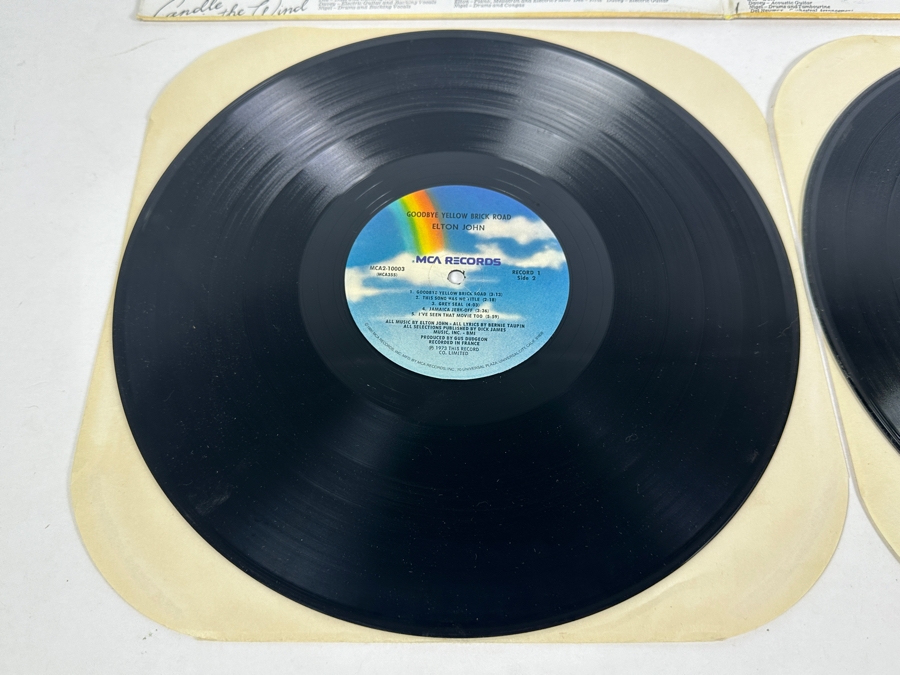 Elton John - Goodbye Yellow Brick Road MCA Records MCA2-10003 1973 Gatefold 2 X Vinyl Record [Photo 7]