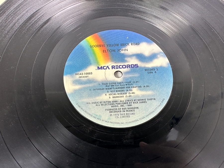 Elton John - Goodbye Yellow Brick Road MCA Records MCA2-10003 1973 Gatefold 2 X Vinyl Record [Photo 12]