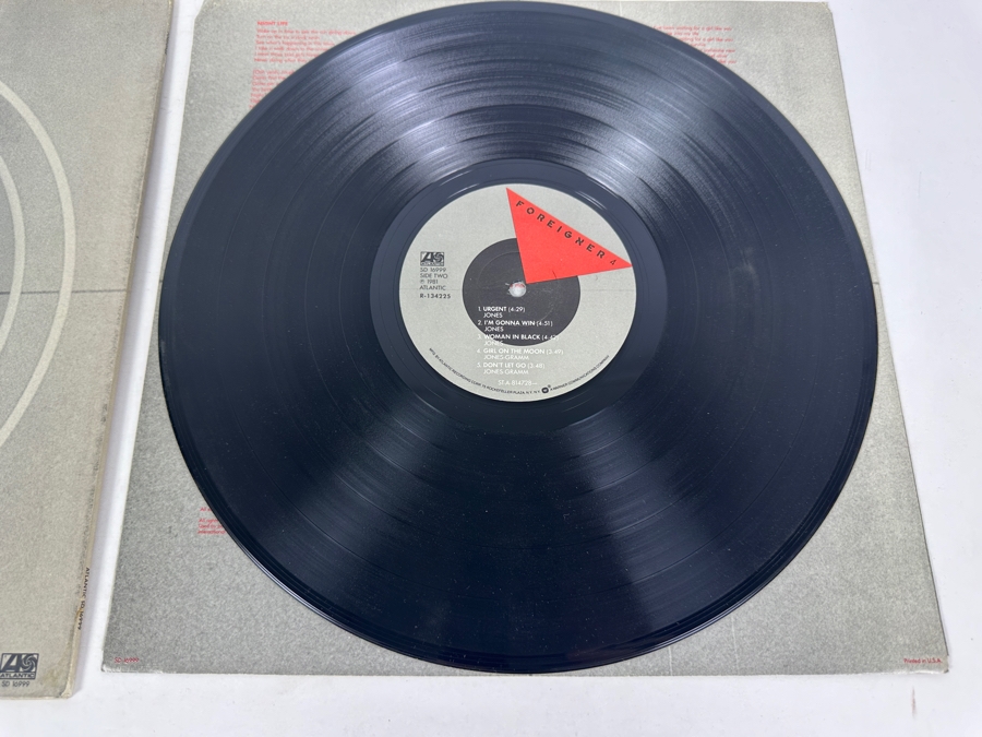 Foreigner - 4 Atlantic Records SD 16999 1981 Vinyl Record [Photo 6]