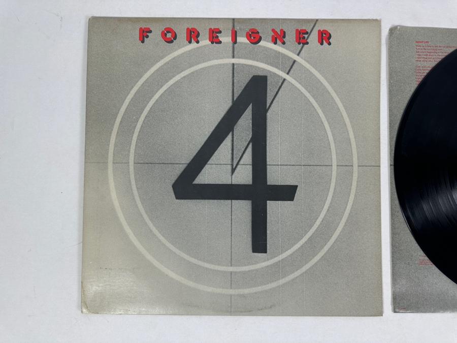 Foreigner - 4 Atlantic Records SD 16999 1981 Vinyl Record [Photo 2]