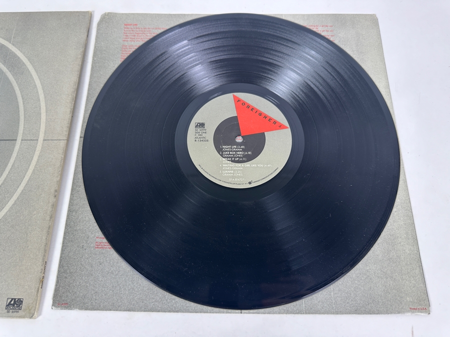 Foreigner - 4 Atlantic Records SD 16999 1981 Vinyl Record [Photo 4]