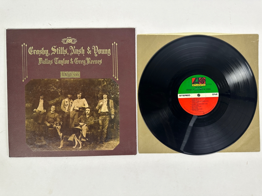 Crosby, Stills, Nash & Young - Deja Vu Atlantic Records SD 19118 Gatefold Vinyl Record