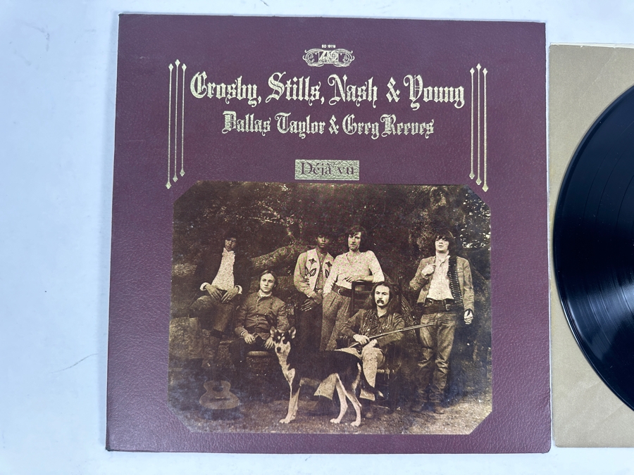 Crosby, Stills, Nash & Young - Deja Vu Atlantic Records SD 19118 Gatefold Vinyl Record [Photo 2]