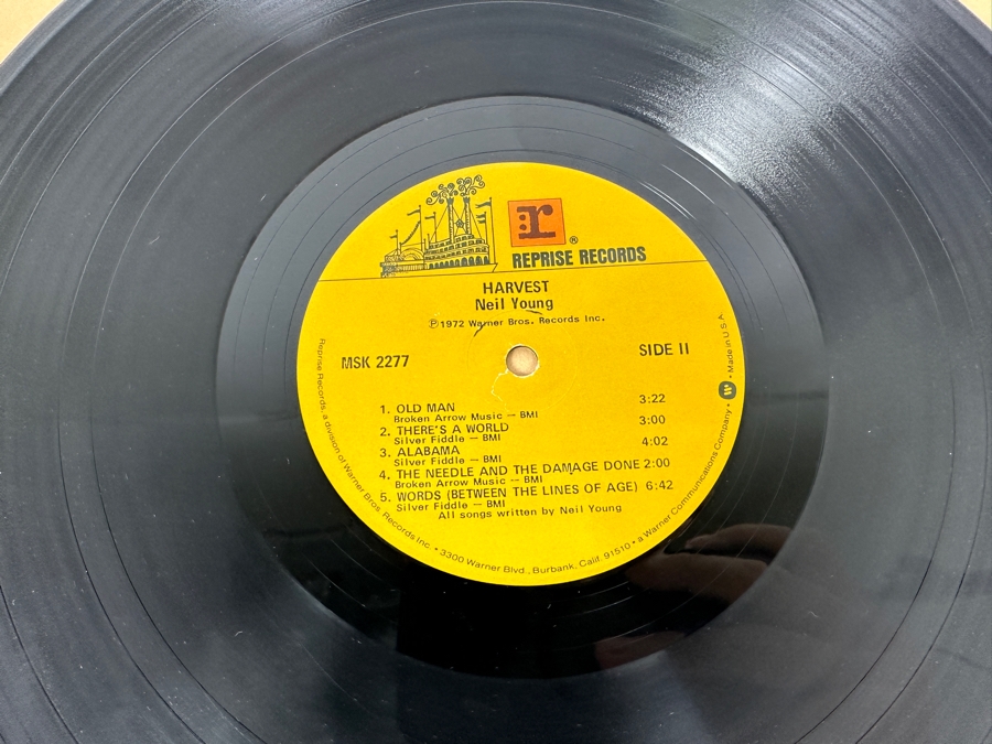 Neil Young - Harvest Reprise Records MSK 2277 1972 Vinyl Record [Photo 8]