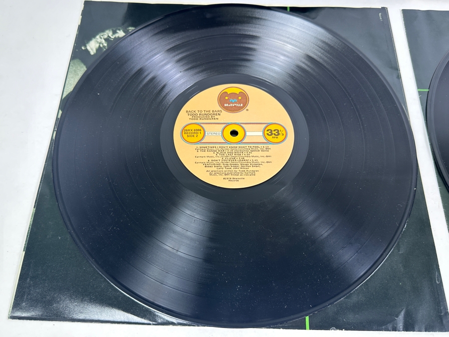 Todd Rundgren - Back To The Bars Bearsville Records 2BRX 6986 Gatefold 2 X Vinyl Record [Photo 7]