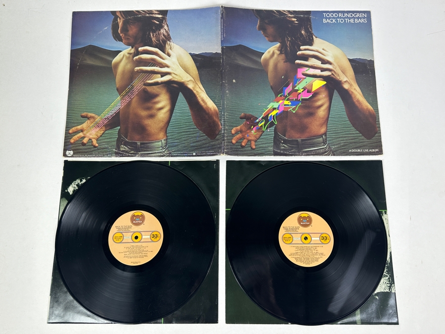Todd Rundgren - Back To The Bars Bearsville Records 2BRX 6986 Gatefold 2 X Vinyl Record