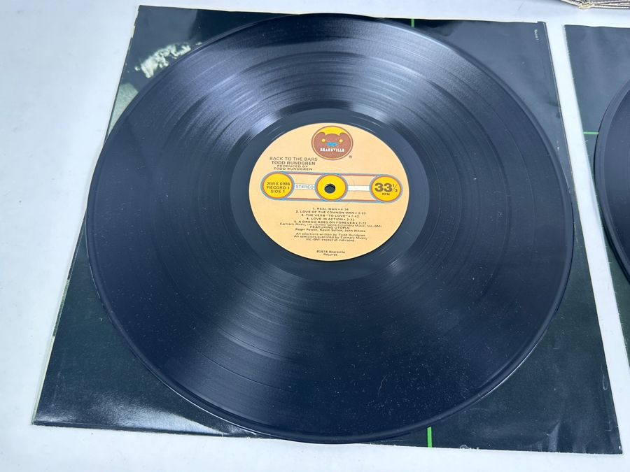Todd Rundgren - Back To The Bars Bearsville Records 2BRX 6986 Gatefold 2 X Vinyl Record [Photo 5]