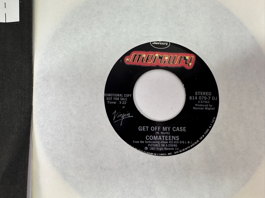 20 Early 1980s Era 45 RPM Vinyl Records Mainly Promo Copies (See Photos) [Photo 6]