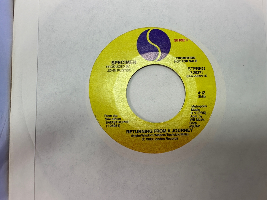 20 Early 1980s Era 45 RPM Vinyl Records Mainly Promo Copies (See Photos) [Photo 16]