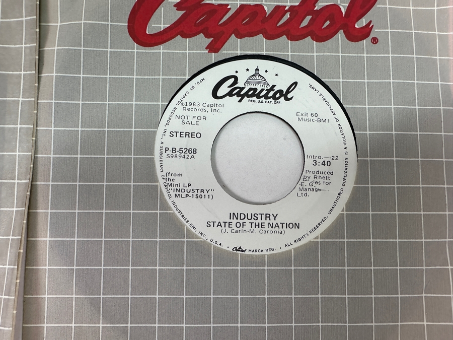 20 Early 1980s Era 45 RPM Vinyl Records Mainly Promo Copies (See Photos) [Photo 14]