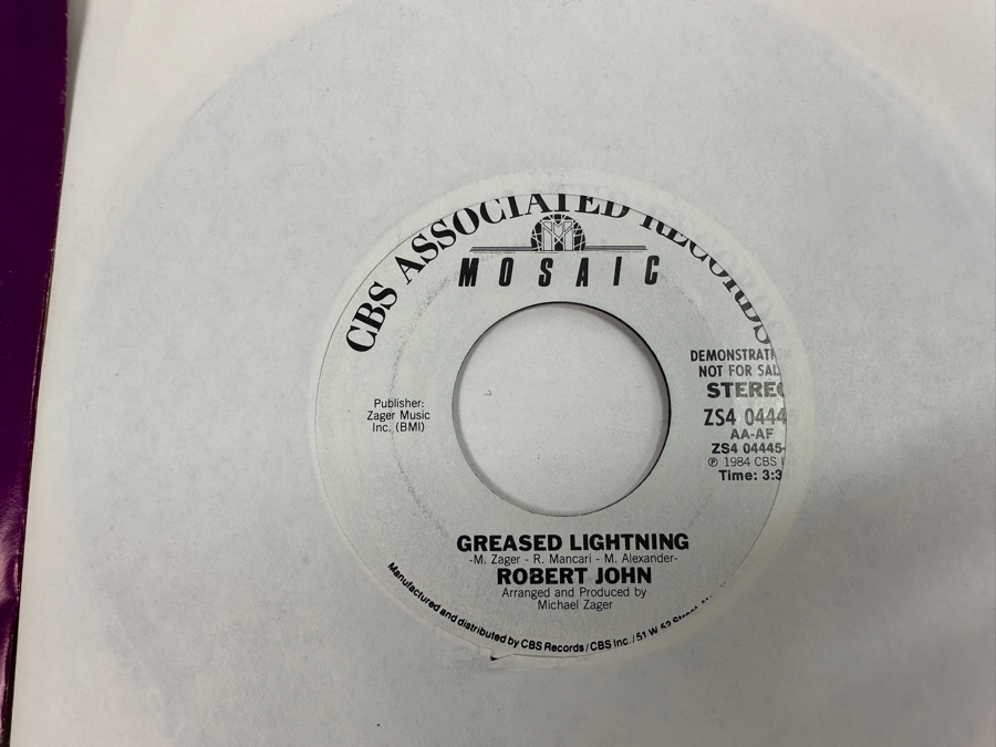 20 Early 1980s Era 45 RPM Vinyl Records Mainly Promo Copies (See Photos) [Photo 19]