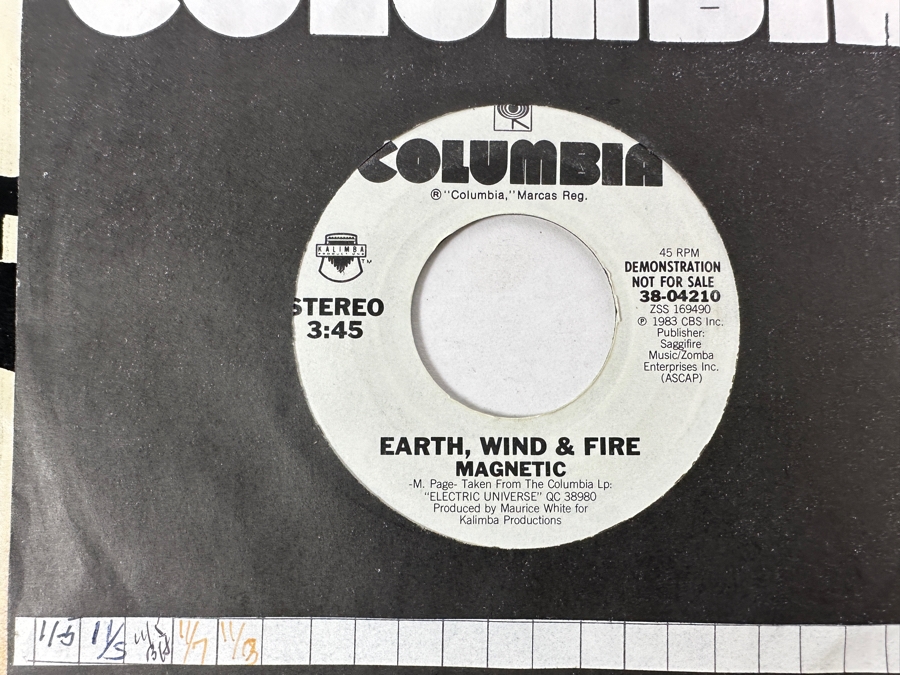 20 Early 1980s Era 45 RPM Vinyl Records Mainly Promo Copies (See Photos) [Photo 18]