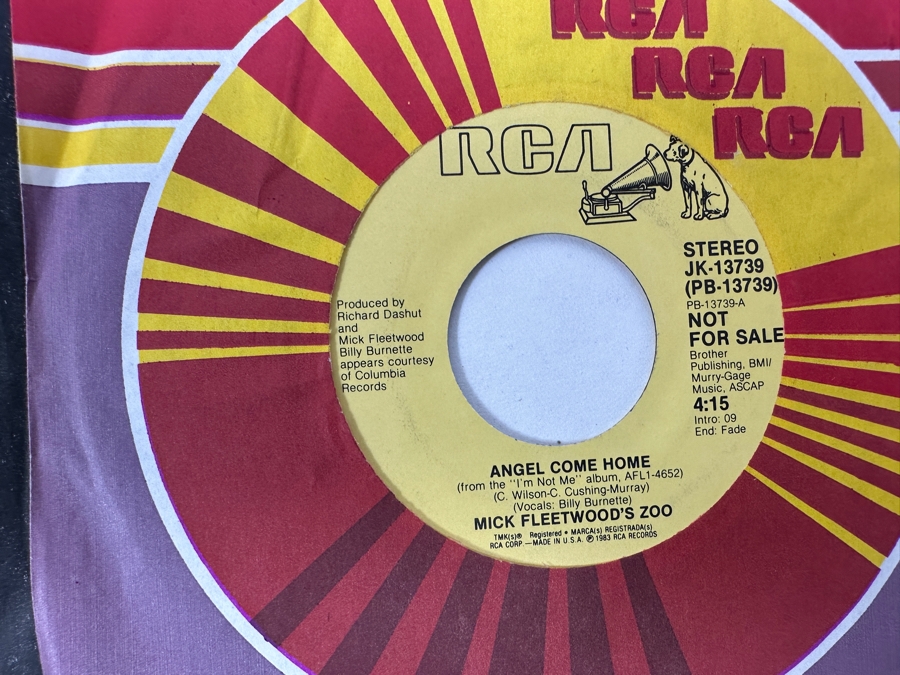 20 Early 1980s Era 45 RPM Vinyl Records Mainly Promo Copies (See Photos) [Photo 17]