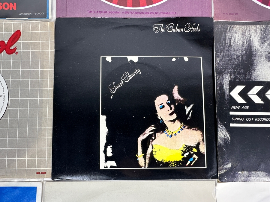 20 Early 1980s Era 45 RPM Vinyl Records Mainly Promo Copies (See Photos) [Photo 10]