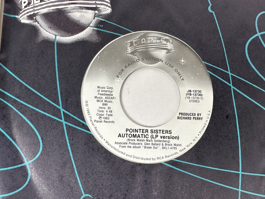 20 Early 1980s Era 45 RPM Vinyl Records Mainly Promo Copies (See Photos) [Photo 15]