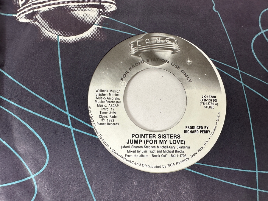 20 Early 1980s Era 45 RPM Vinyl Records Mainly Promo Copies (See Photos) [Photo 16]