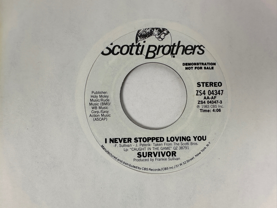 20 Early 1980s Era 45 RPM Vinyl Records Mainly Promo Copies (See Photos) [Photo 14]