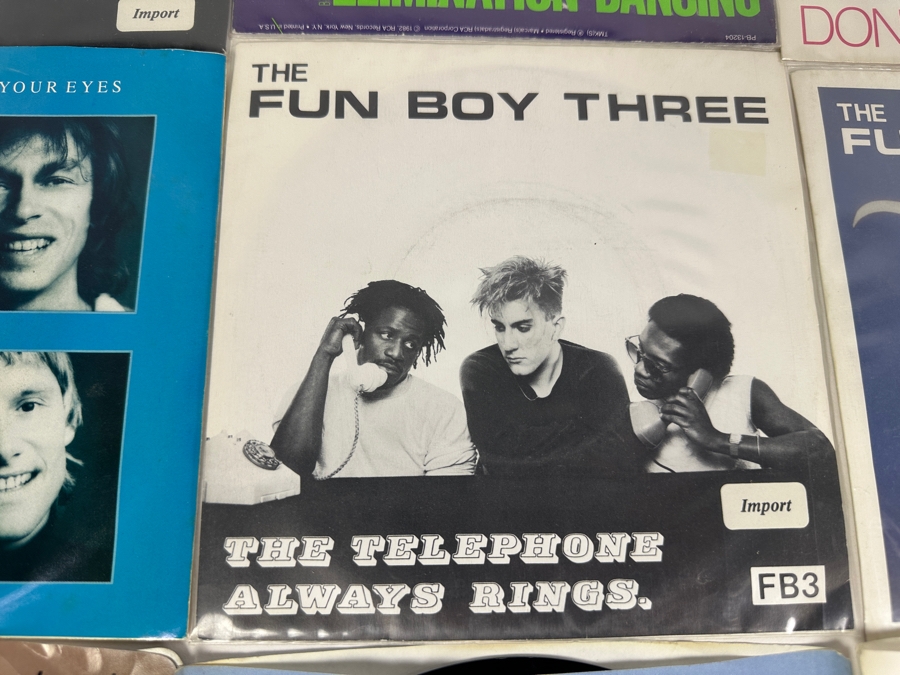 20 Early 1980s Era 45 RPM Vinyl Records Mainly Promo Copies (See Photos) [Photo 10]