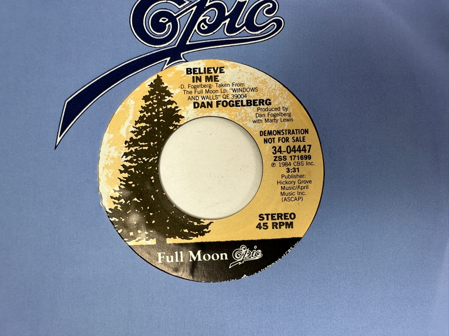 20 Early 1980s Era 45 RPM Vinyl Records Mainly Promo Copies (See Photos) [Photo 21]