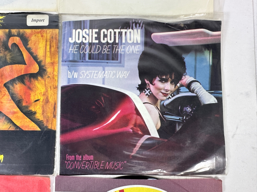 20 Early 1980s Era 45 RPM Vinyl Records Mainly Promo Copies (See Photos) [Photo 19]