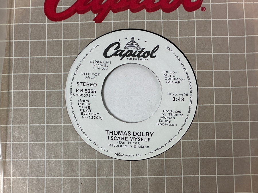 20 Early 1980s Era 45 RPM Vinyl Records Mainly Promo Copies (See Photos) [Photo 22]