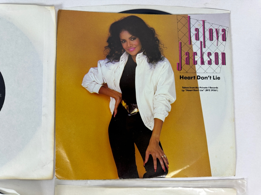 20 Early 1980s Era 45 RPM Vinyl Records Mainly Promo Copies (See Photos) [Photo 6]