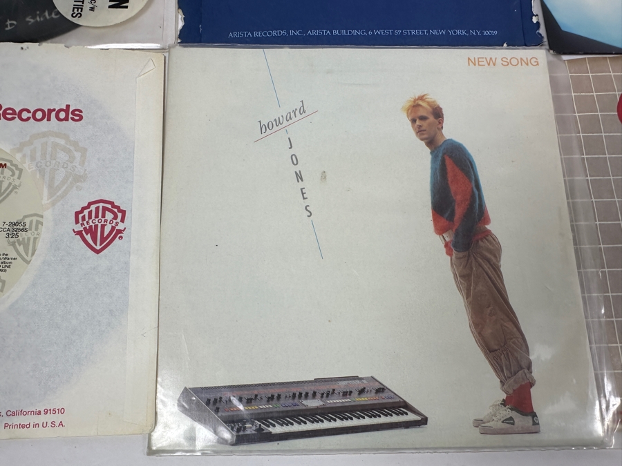 20 Early 1980s Era 45 RPM Vinyl Records Mainly Promo Copies (See Photos) [Photo 23]