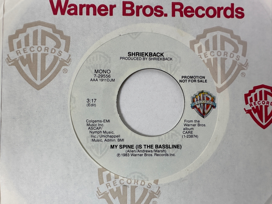 20 Early 1980s Era 45 RPM Vinyl Records Mainly Promo Copies (See Photos) [Photo 21]