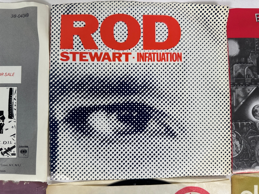 20 Early 1980s Era 45 RPM Vinyl Records Mainly Promo Copies (See Photos) [Photo 4]