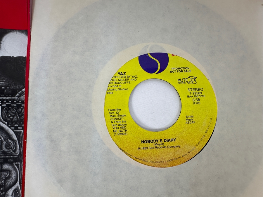 20 Early 1980s Era 45 RPM Vinyl Records Mainly Promo Copies (See Photos) [Photo 6]