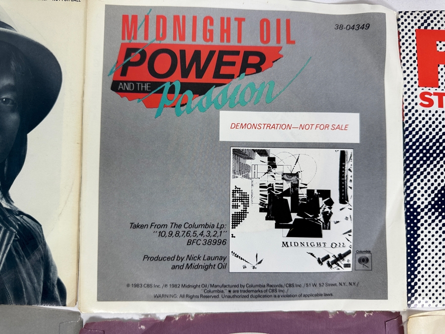 20 Early 1980s Era 45 RPM Vinyl Records Mainly Promo Copies (See Photos) [Photo 3]