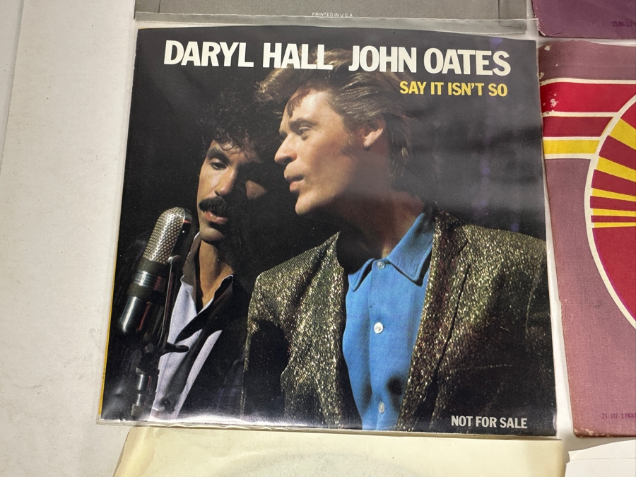 20 Early 1980s Era 45 RPM Vinyl Records Mainly Promo Copies (See Photos) [Photo 17]