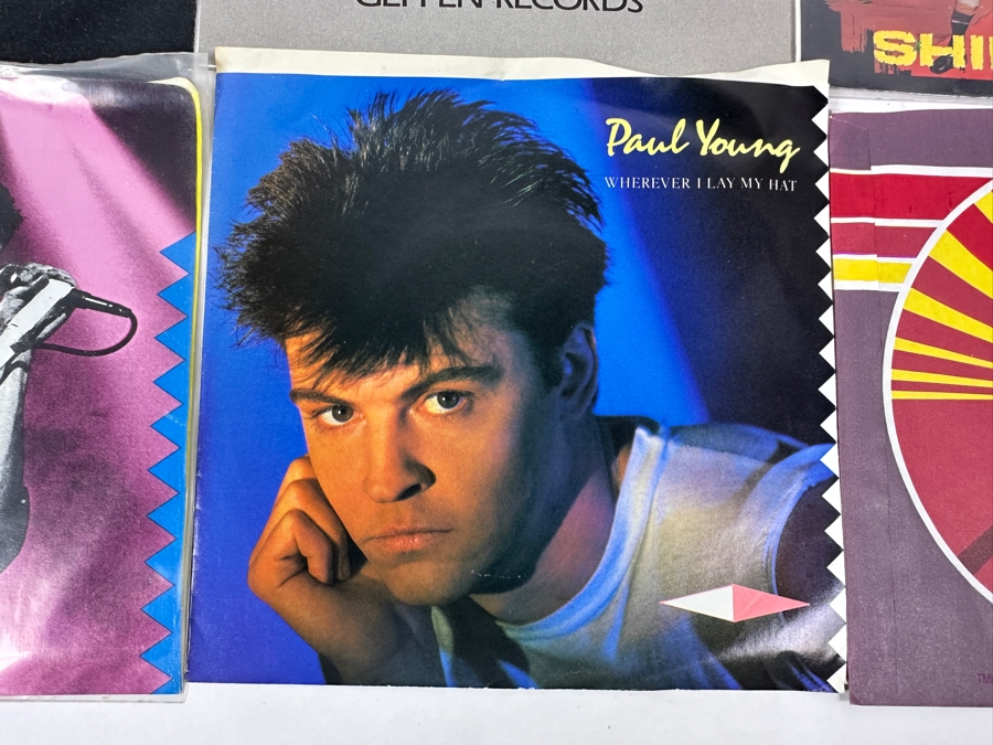 20 Early 1980s Era 45 RPM Vinyl Records Mainly Promo Copies (See Photos) [Photo 18]