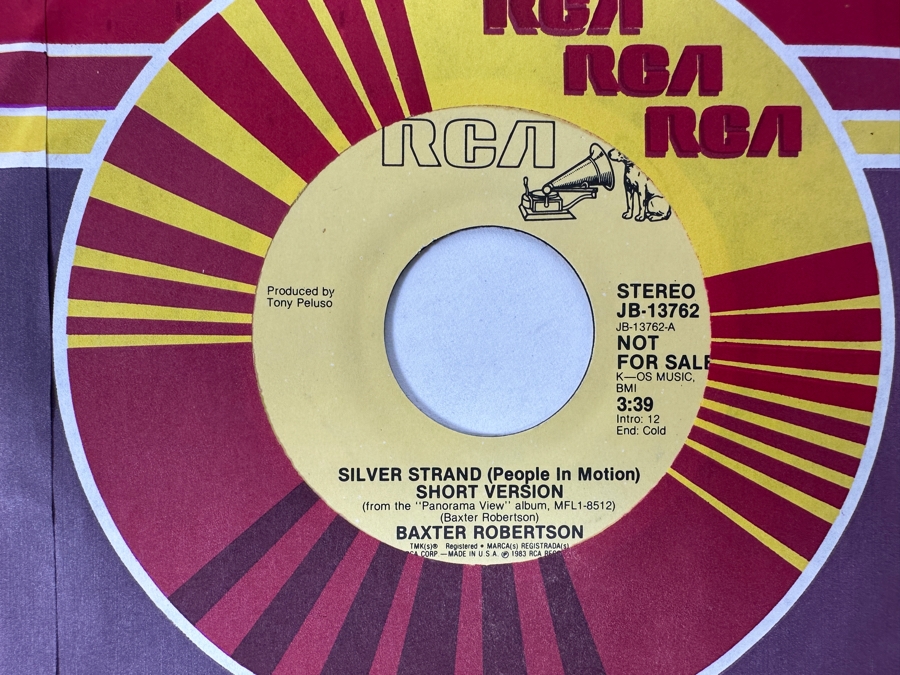 20 Early 1980s Era 45 RPM Vinyl Records Mainly Promo Copies (See Photos) [Photo 17]