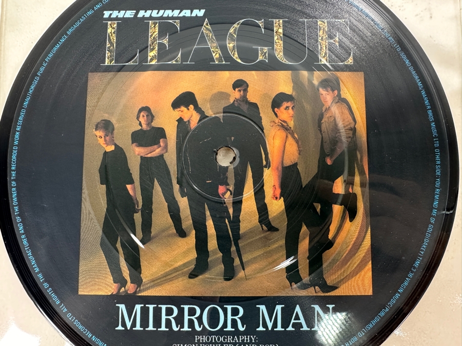 The Human League - Mirror Man Virgin Records VSY 522 7' 45 RPM Single Picture Disc 1982 [Photo 2]