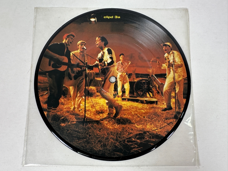 Haircut One Hundred - Fantastic Davy (Live) Arista Records Clipd 3 7' 45 RPM Single Picture Disc 1982 [Photo 1]