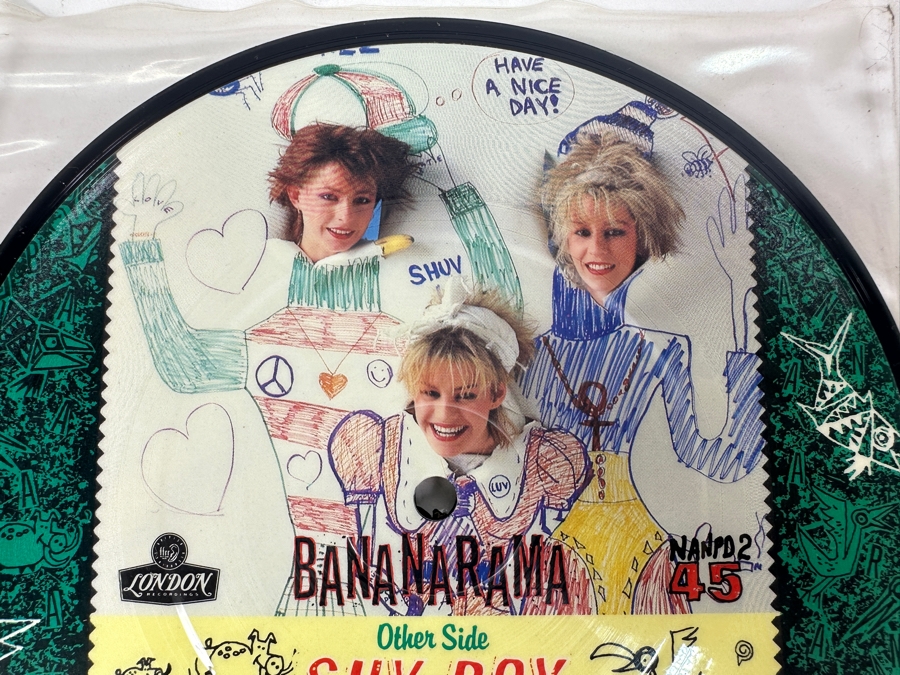 Bananarama - Shy Boy London Records NANPD 2 7' 45 RPM Single Picture Disc 1982 [Photo 3]