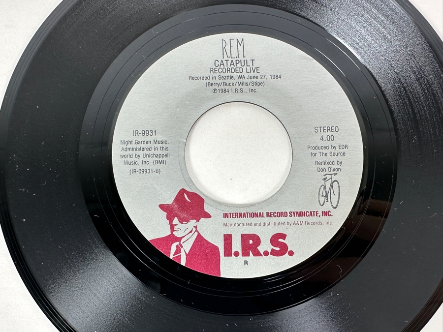 R.E.M. - Don't Go Back To Rockville IR-9931 1984 / Radio Free Europe IR-9916 45 RPM Vinyl Record 1983 [Photo 9]