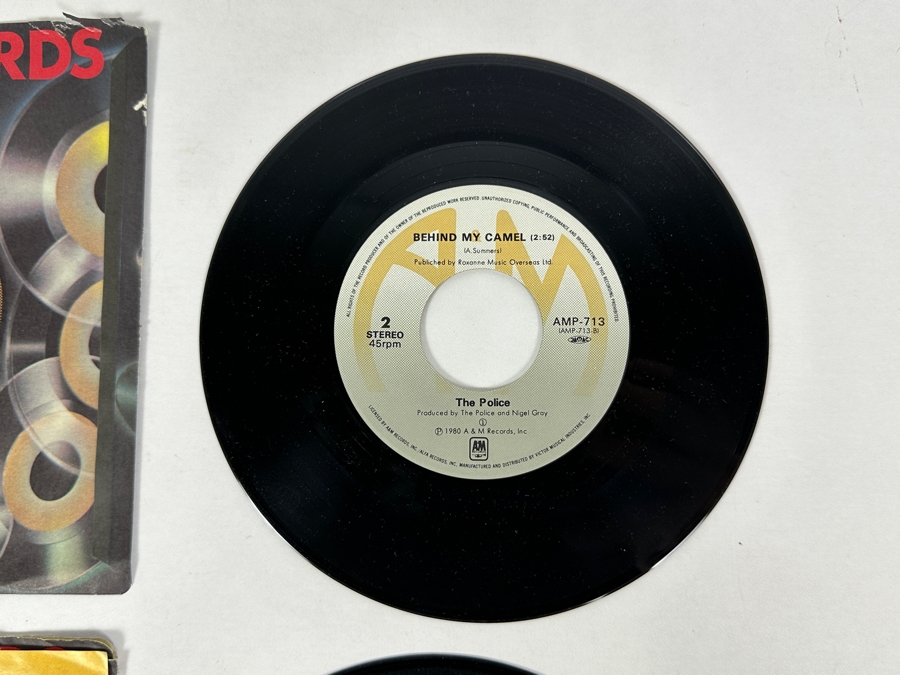 Pair Of The Police - De Do Do Do, De Da Da Da A&M Records AMP-713 45 RPM Vinyl Record 1980 Japanese Import [Photo 9]