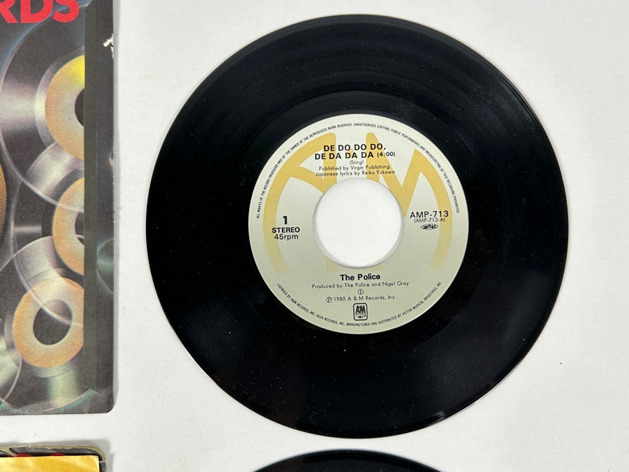 Pair Of The Police - De Do Do Do, De Da Da Da A&M Records AMP-713 45 RPM Vinyl Record 1980 Japanese Import [Photo 7]